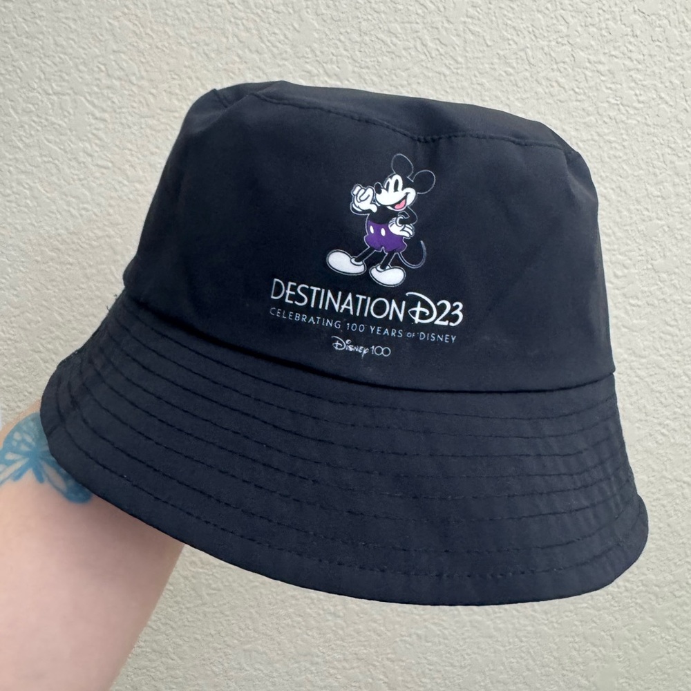 Destination 23 Disney reversible bucket hat